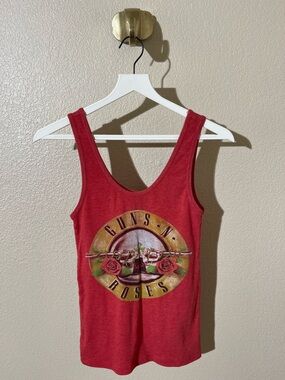 Guns N Roses Logo Red Women's Top